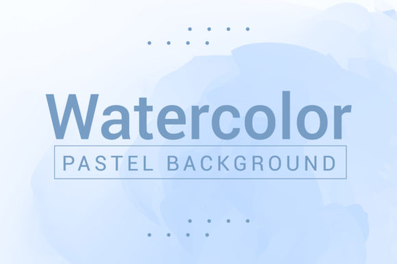 Blue Watercolor Pastel Background and Backgrounds