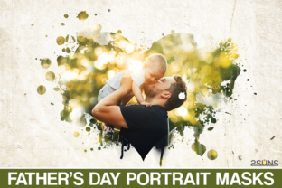 Father’s Day Watercolor Masks for Actions Amp
