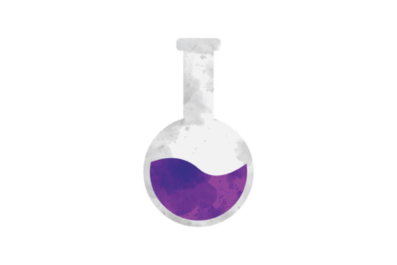 Halloween Watercolor Icon Potion Icons