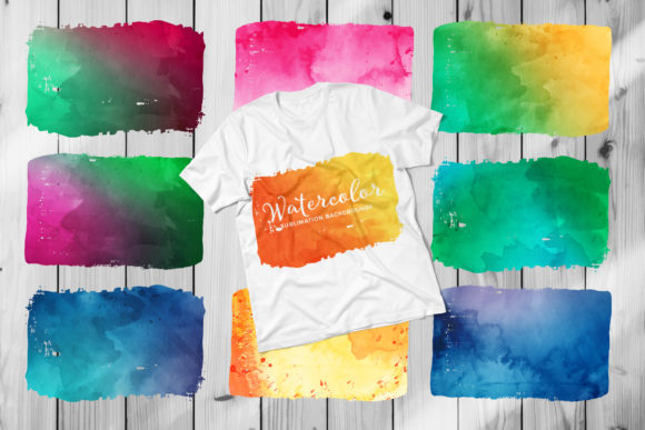 Watercolor Sublimation Backgrounds